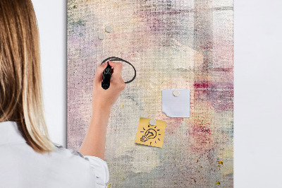 Schreib magnettafel Kreative Pinnwand für Fotos und Notizen