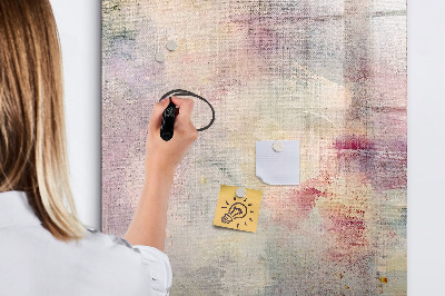 Schreib magnettafel Kreative Pinnwand für Fotos und Notizen