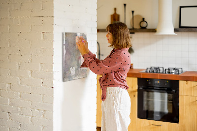 Schreib magnettafel Kreative Pinnwand für Fotos und Notizen