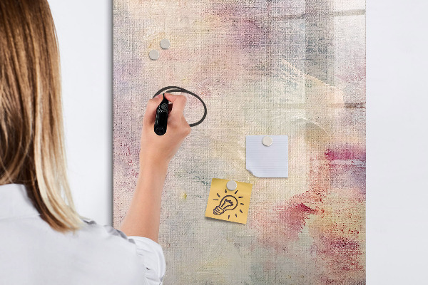Schreib magnettafel Kreative Pinnwand für Fotos und Notizen