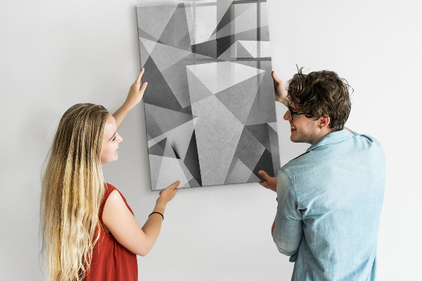 Magnettafel zum schreiben Moderne Tafel für Notizen und Fotos