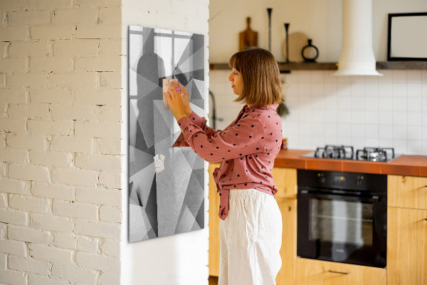 Magnettafel zum schreiben Moderne Tafel für Notizen und Fotos