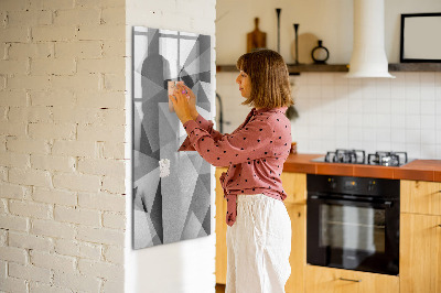 Magnettafel zum schreiben Moderne Tafel für Notizen und Fotos