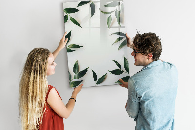 Schreib magnettafel Grüne Tafel für Fotos und Notizen