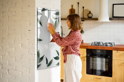 Schreib magnettafel Grüne Tafel für Fotos und Notizen