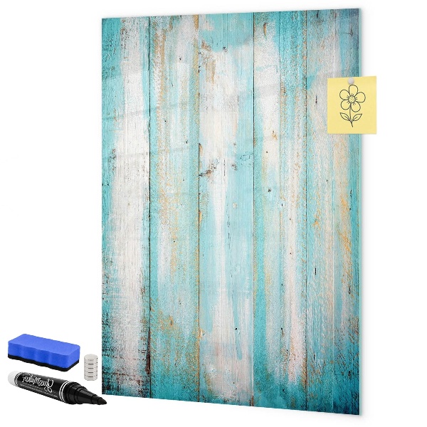 Magnettafel zum schreiben Eine farbenfrohe Tafel für Fotos und Notizen