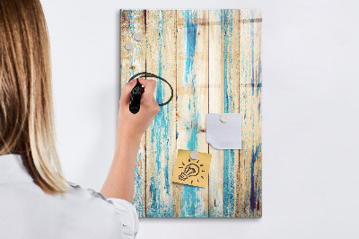Schreib magnettafel Stilvolle Pinnwand für Fotos und Notizen