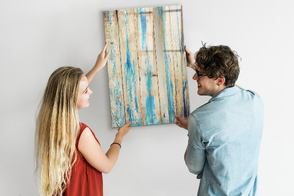 Schreib magnettafel Stilvolle Pinnwand für Fotos und Notizen