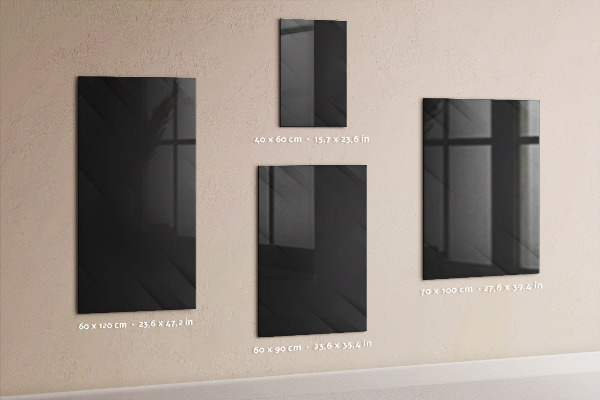 Schreib magnettafel Stilvolle Pinnwand für Fotos und Notizen