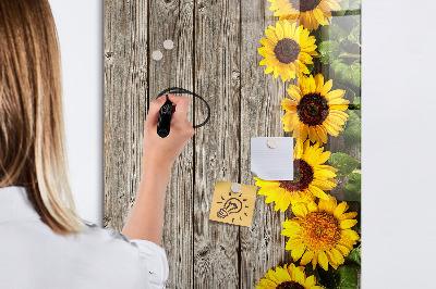 Schreib magnettafel Kreative Blumen- und Fotowand