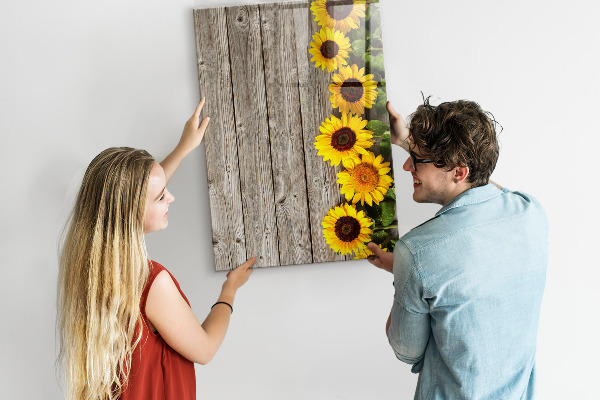 Schreib magnettafel Kreative Blumen- und Fotowand