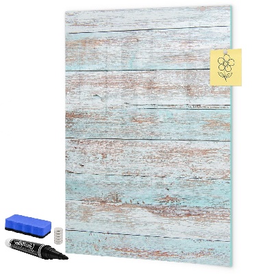 Magnettafel zum schreiben Dekorative Fotowand im rustikalen Stil