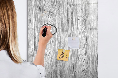 Schreib magnettafel Stilvolle Pinnwand für Fotos und Notizen
