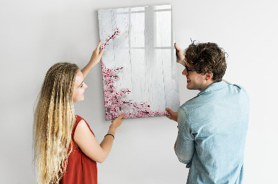 Magnettafel zum schreiben Ein kreativer Raum für Fotos und Notizen