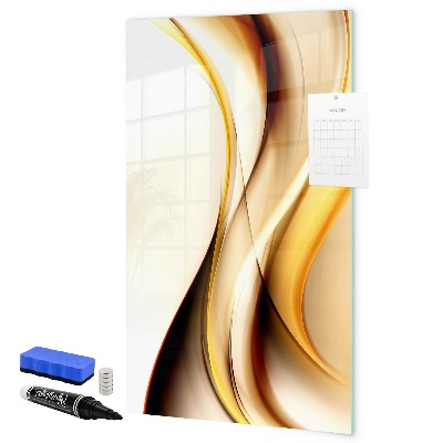 Schreib magnettafel Eine stylische Tafel für Notizen und Fotos