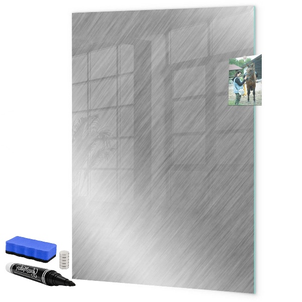 Magnettafel zum schreiben Fotowand aus Metall