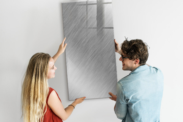 Magnettafel zum schreiben Fotowand aus Metall