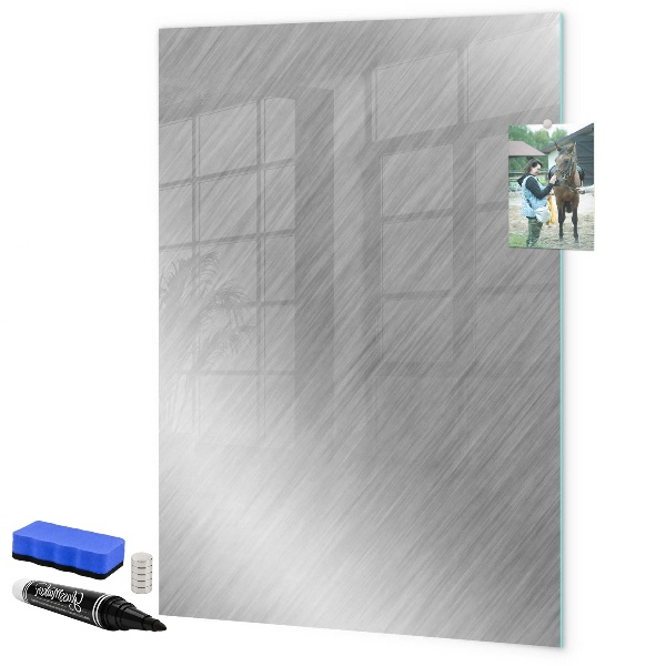 Magnettafel zum schreiben Fotowand aus Metall