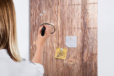 Magnettafel zum schreiben Papiererinnerungen und scharfe Paprikaschoten