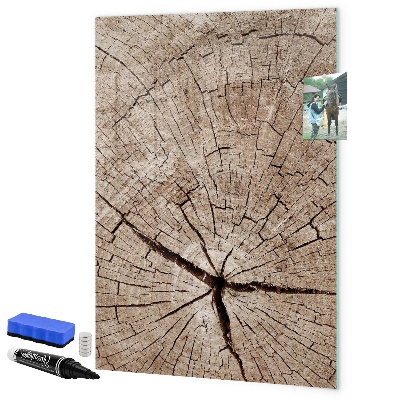 Magnettafel zum schreiben Ein natürlicher Hintergrund für Fotos und Notizen