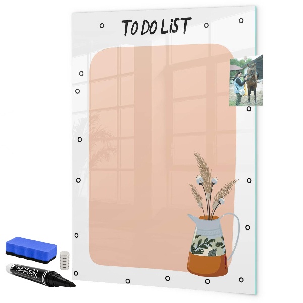 Magnettafel zum schreiben Planungs- und Notiztafel