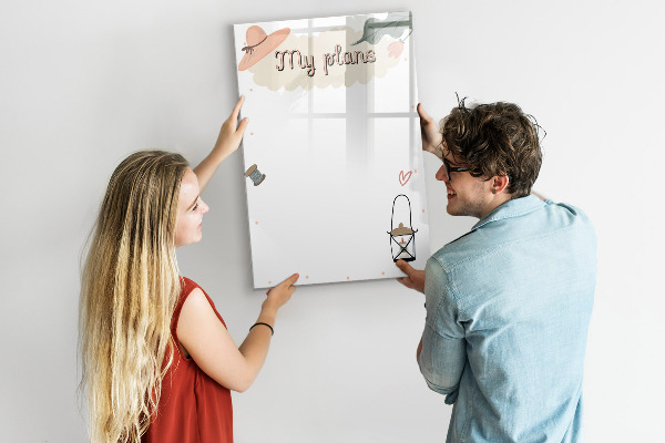 Schreib magnettafel Planen mit Freude und Kreativität