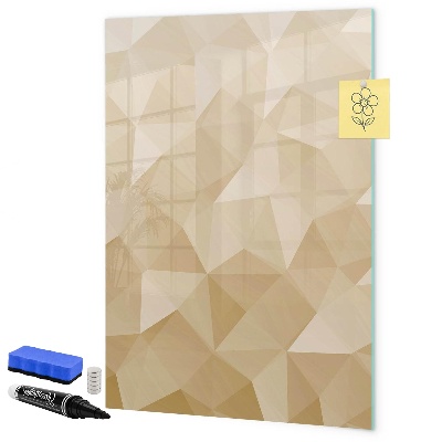 Magnettafel zum schreiben Moderne Tafel für Notizen und Fotos