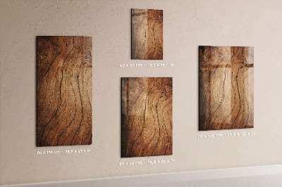 Schreib magnettafel Eine stylische Tafel für Notizen und Fotos