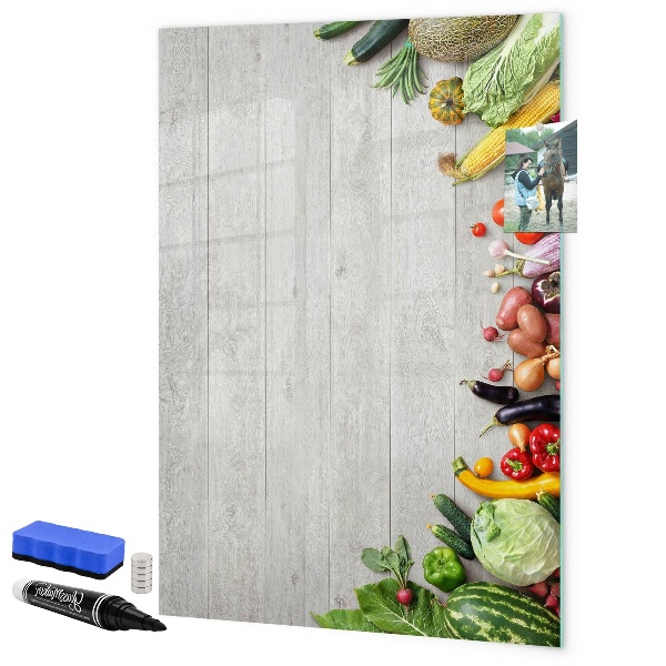 Magnettafel zum schreiben Kreative Pinnwand für Notizen und Fotos