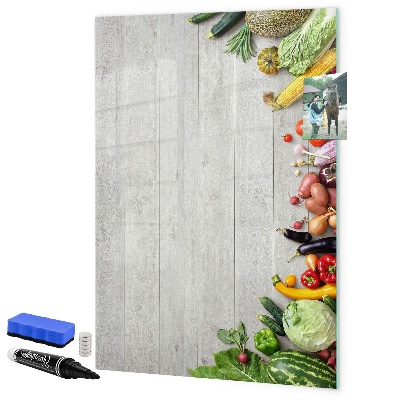 Magnettafel zum schreiben Kreative Pinnwand für Notizen und Fotos