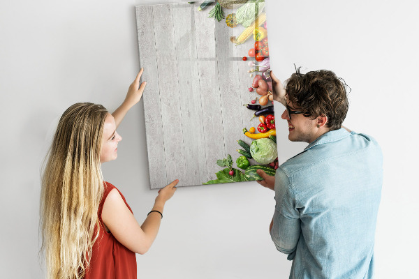 Magnettafel zum schreiben Kreative Pinnwand für Notizen und Fotos