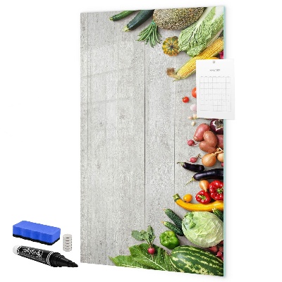 Magnettafel zum schreiben Kreative Pinnwand für Notizen und Fotos