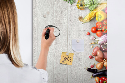 Magnettafel zum schreiben Kreative Pinnwand für Notizen und Fotos