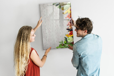 Magnettafel zum schreiben Kreative Pinnwand für Notizen und Fotos