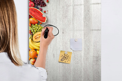 Schreib magnettafel Kreatives Obstbrett mit Fotos