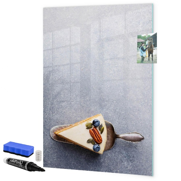 Magnettafel zum schreiben Kreative Pinnwand für Notizen und Fotos