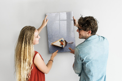 Magnettafel zum schreiben Kreative Pinnwand für Notizen und Fotos