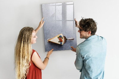 Magnettafel zum schreiben Kreative Pinnwand für Notizen und Fotos
