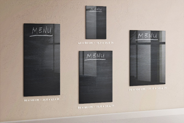 Schreib magnettafel Moderne Tafel für Notizen und Fotos