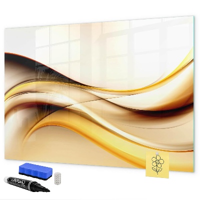 Magnettafel zum schreiben Ein moderner Raum zur Präsentation von Fotos