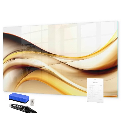 Magnettafel zum schreiben Ein moderner Raum zur Präsentation von Fotos