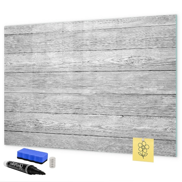 Magnettafel zum schreiben Stilvolle Pinnwand für Fotos und Notizen