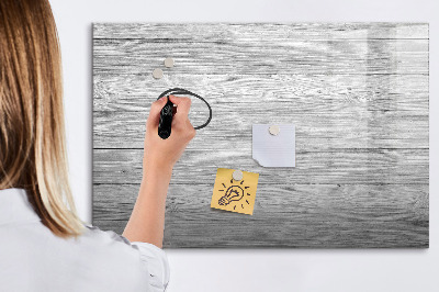 Magnettafel zum schreiben Stilvolle Pinnwand für Fotos und Notizen