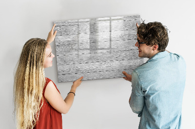 Magnettafel zum schreiben Stilvolle Pinnwand für Fotos und Notizen