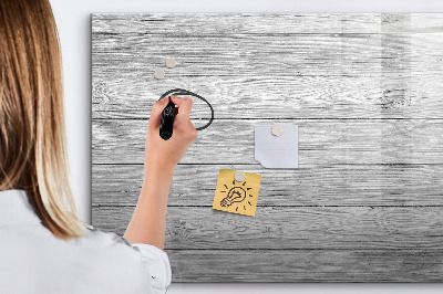 Magnettafel zum schreiben Stilvolle Pinnwand für Fotos und Notizen