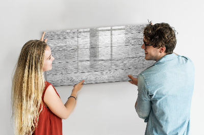 Magnettafel zum schreiben Stilvolle Pinnwand für Fotos und Notizen