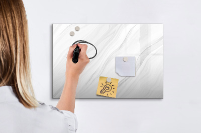 Schreib magnettafel Eine Tafel zur Präsentation von Erinnerungen und Fotos