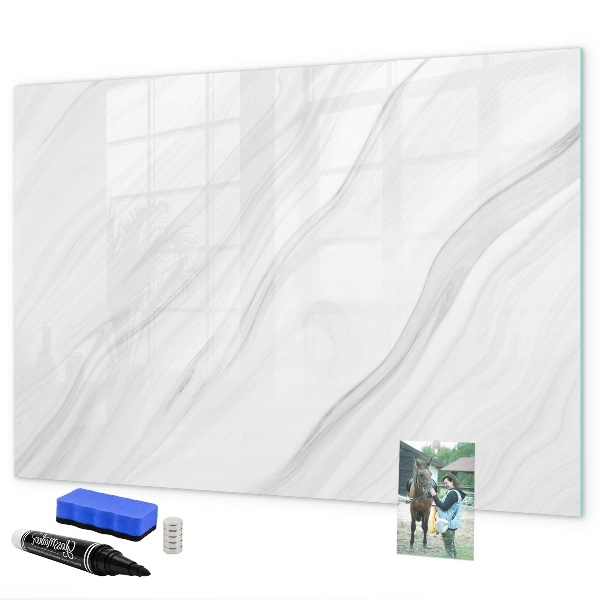Schreib magnettafel Eine Tafel zur Präsentation von Erinnerungen und Fotos