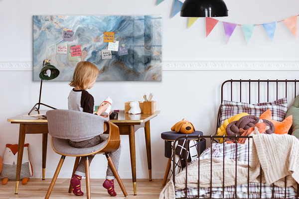 Schreib magnettafel Moderne Fotodisplaytafel