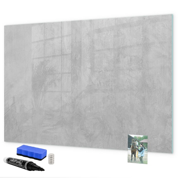 Magnettafel zum schreiben Notiz- und Fototafel